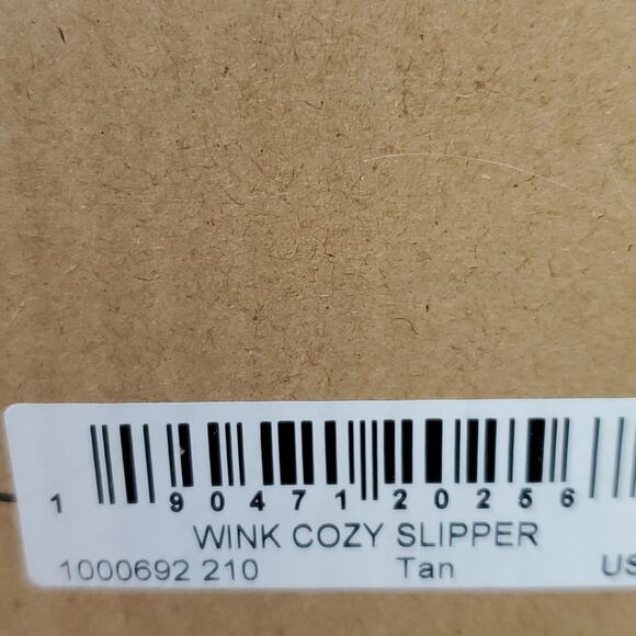 Soludos SZ 6 Wink Cozy Slippers Genuine Tan Suede Leather NEW IN BOX - Picture 7 of 7